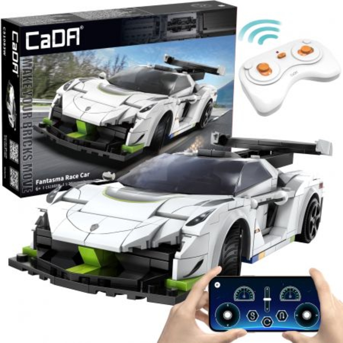 לגו בלוקס טכניקס Race Car (322 Teile) CaDA C51083W