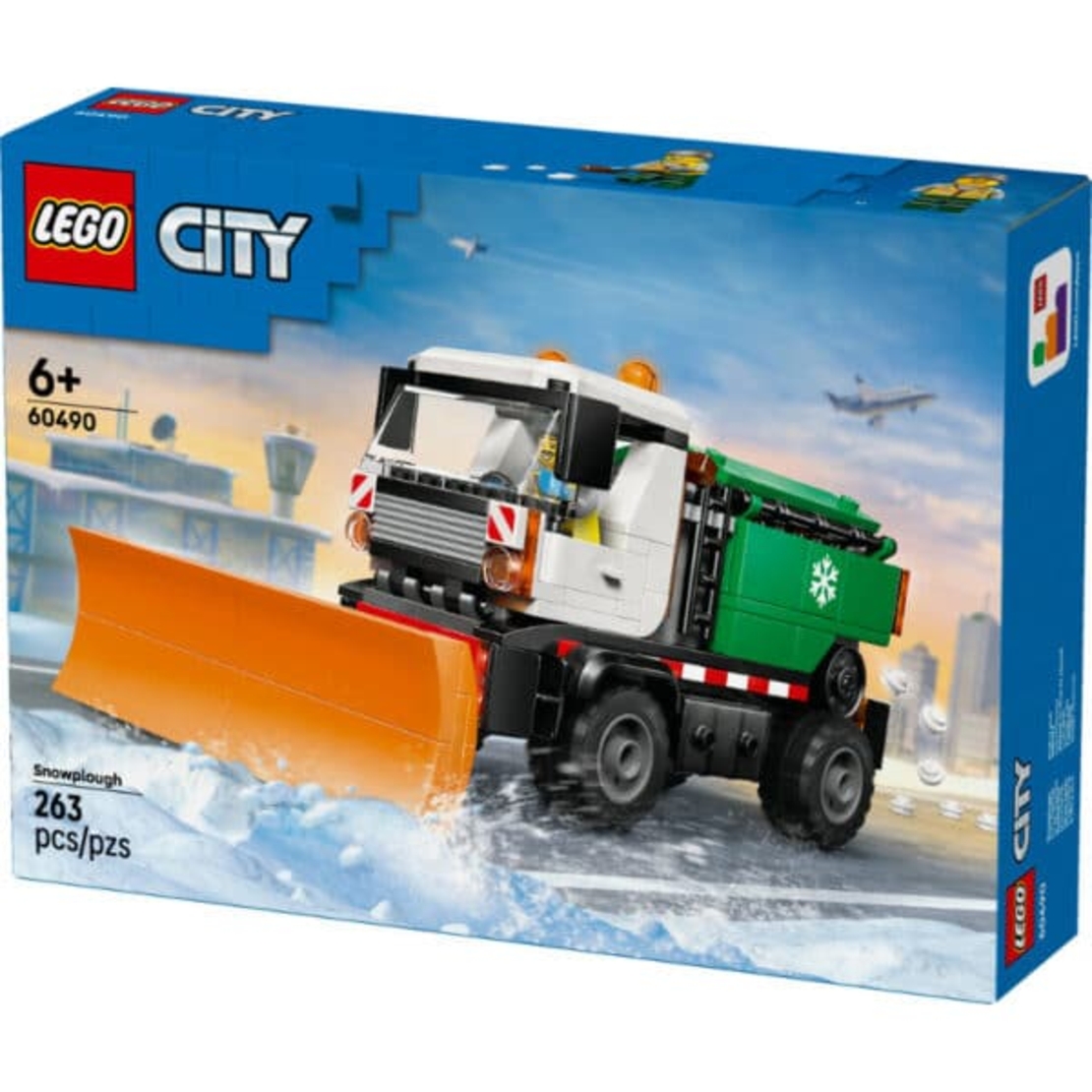 - Lego לגו סיטי – מפלסת שלג 60490