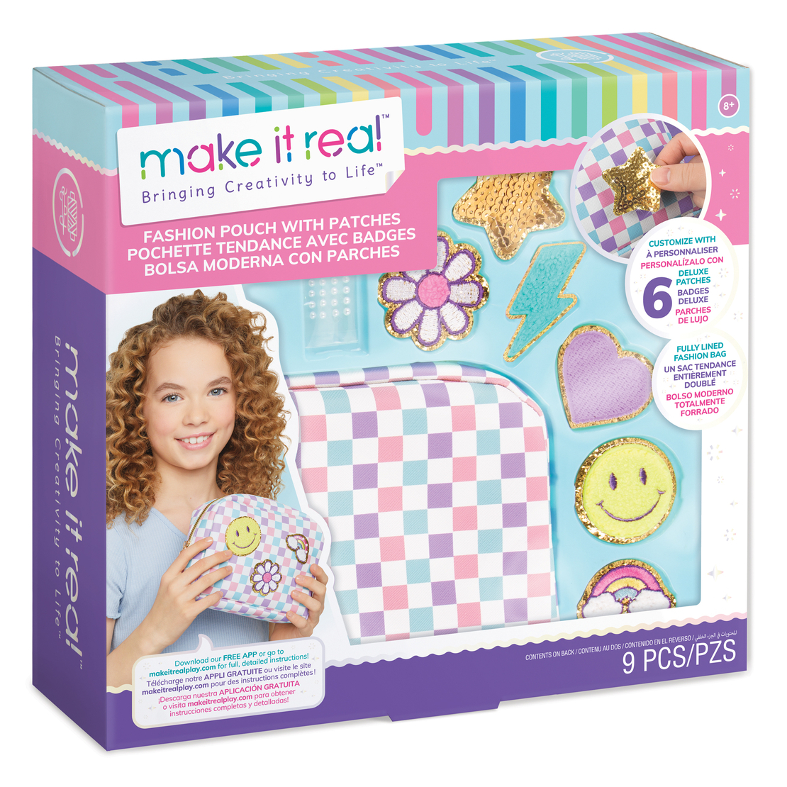 حقيبة أنيقة مزينة Make It Real -