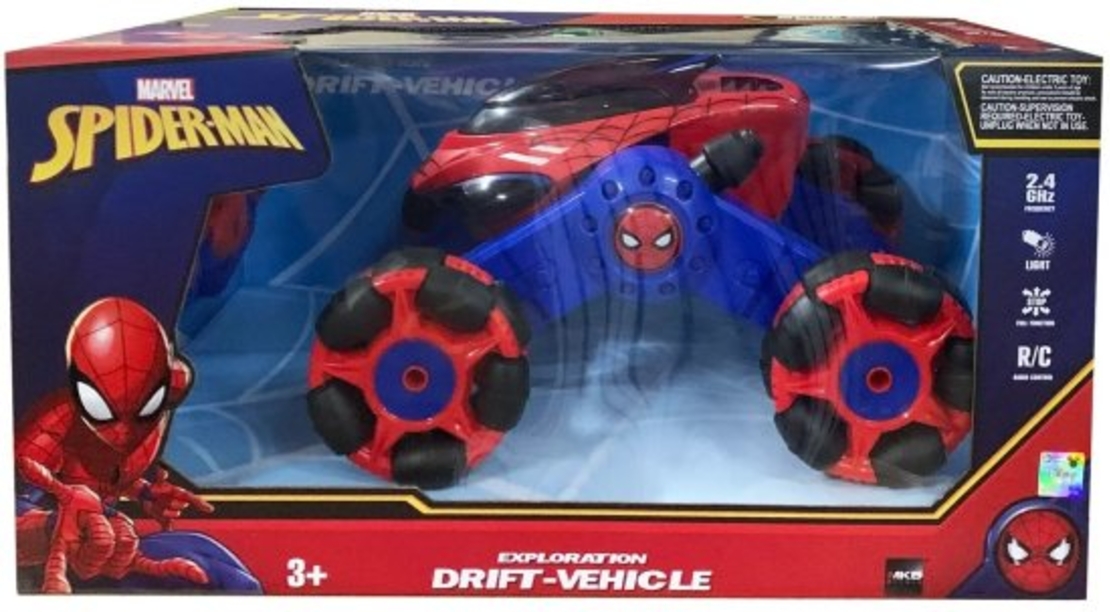 מכונית פעלולים על שלט מבית Drift Speed - ספיידרמן