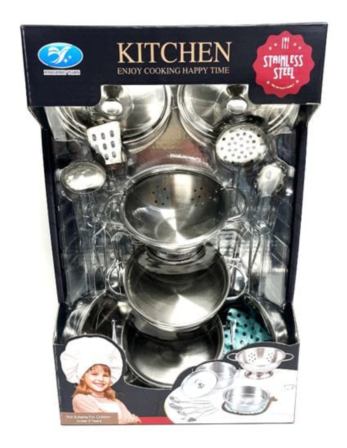 11 قطعة من أدوات المطبخ المصنوعة من الفولاذ المقاوم للصدأ في الشبكة - Copy 0