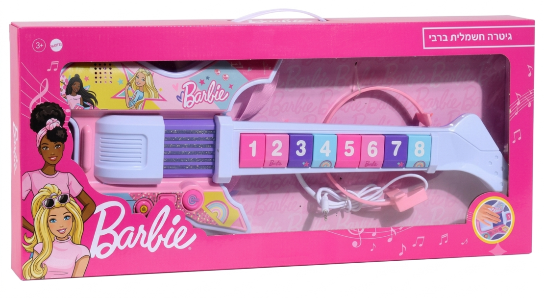 Barbie - גיטרה חשמלית עם מדונה – ברבי