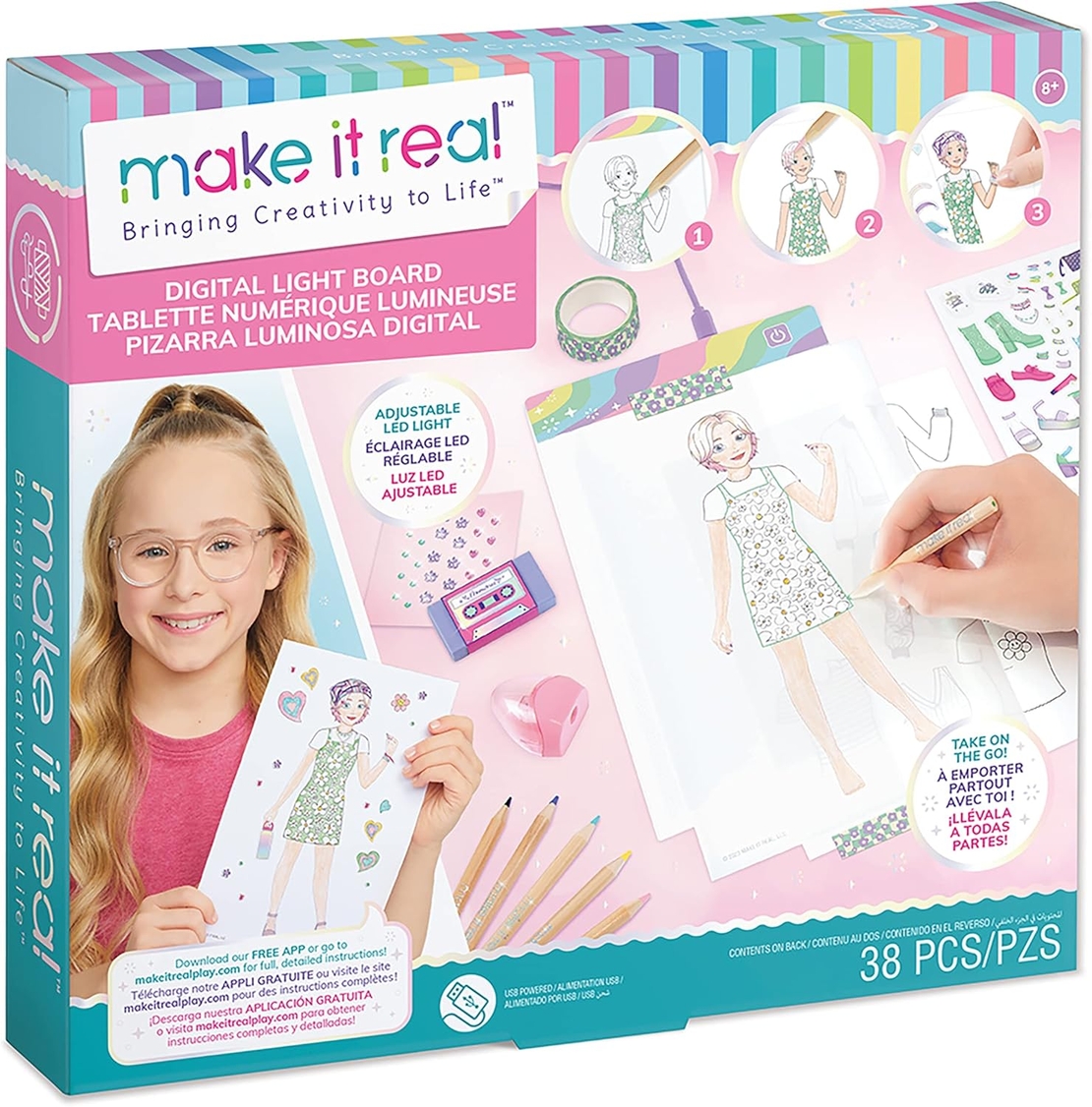 لوحة إضاءة رقمية Make It Real