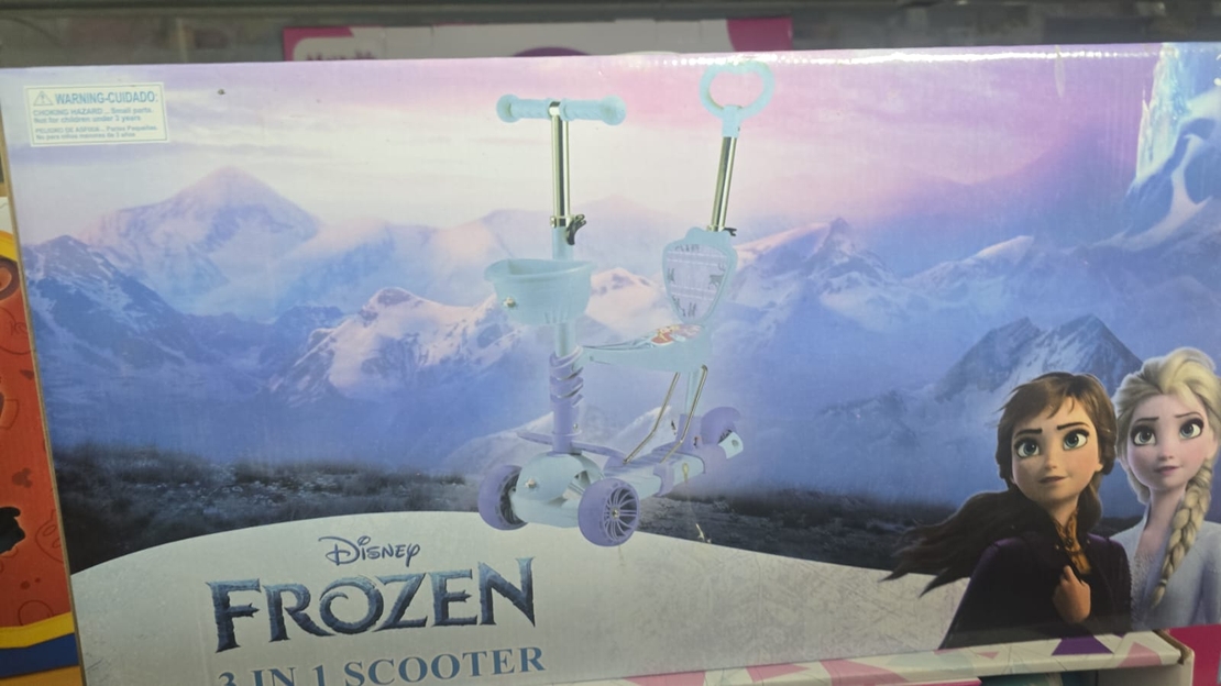 سكوتر دزني مع مقعد  Frozen