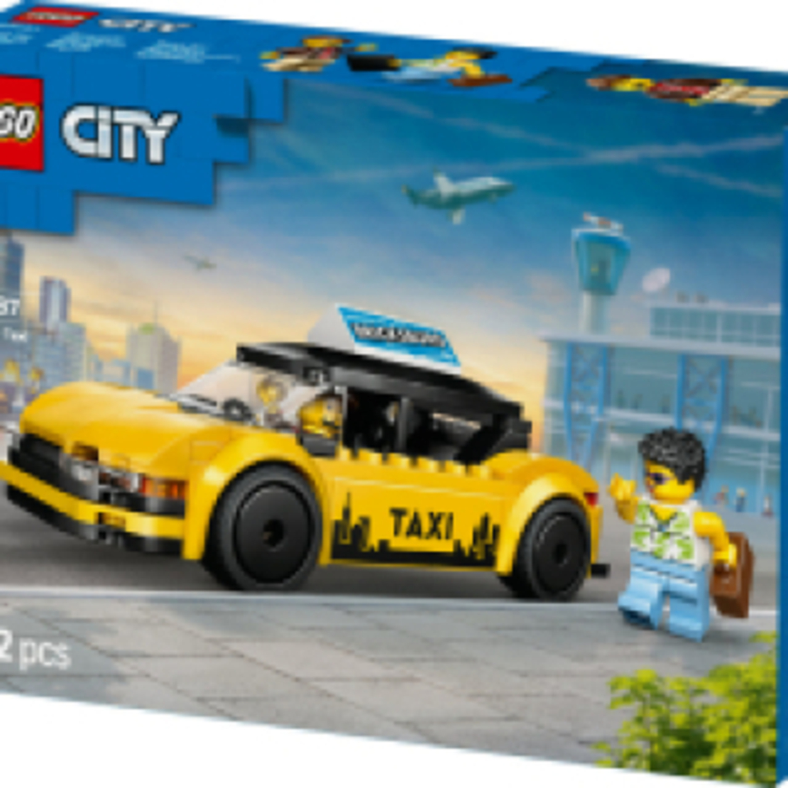 - Lego סיטי - מונית צהובה 60487