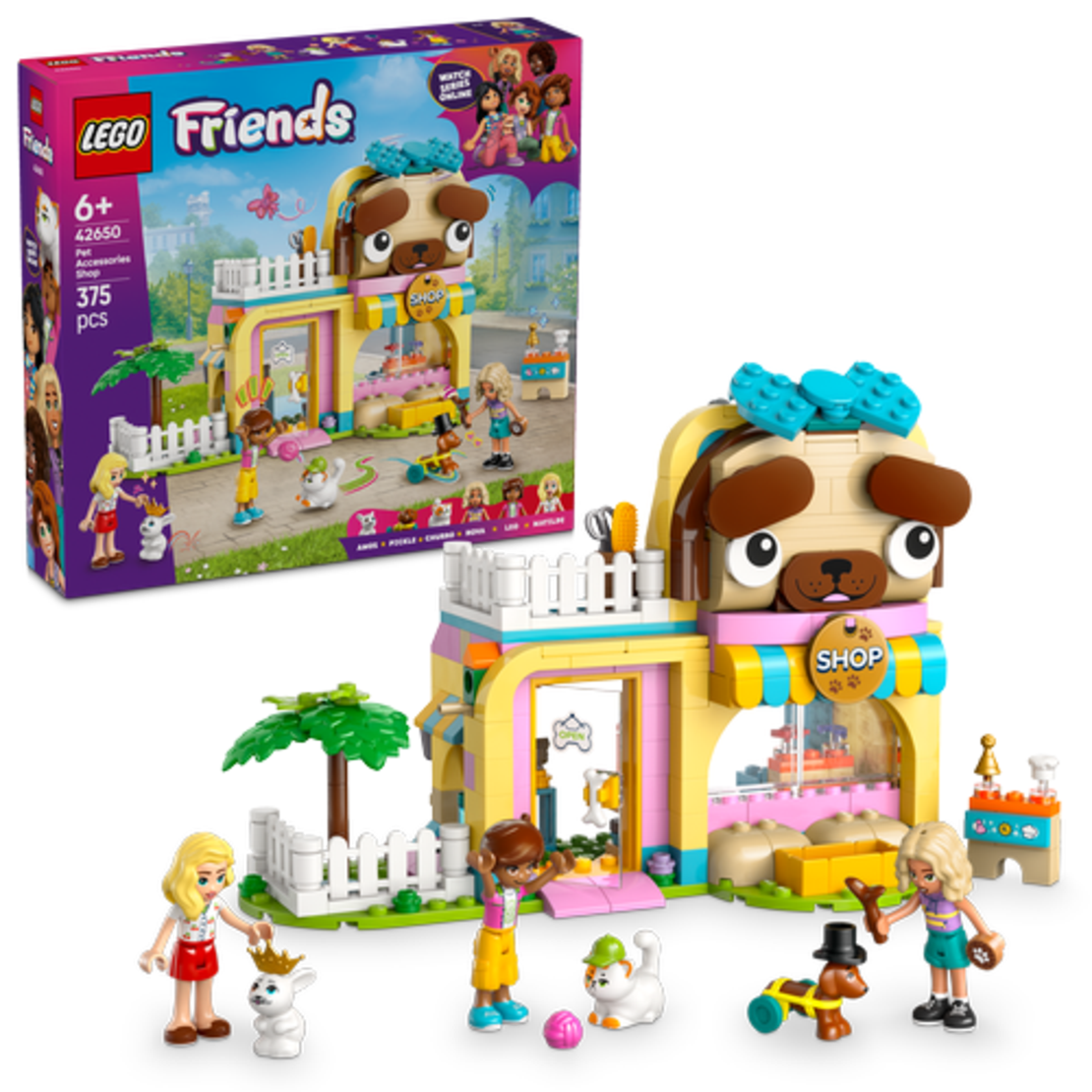 חנות לאביזרי חיות מחמד LEGO Friends 42650