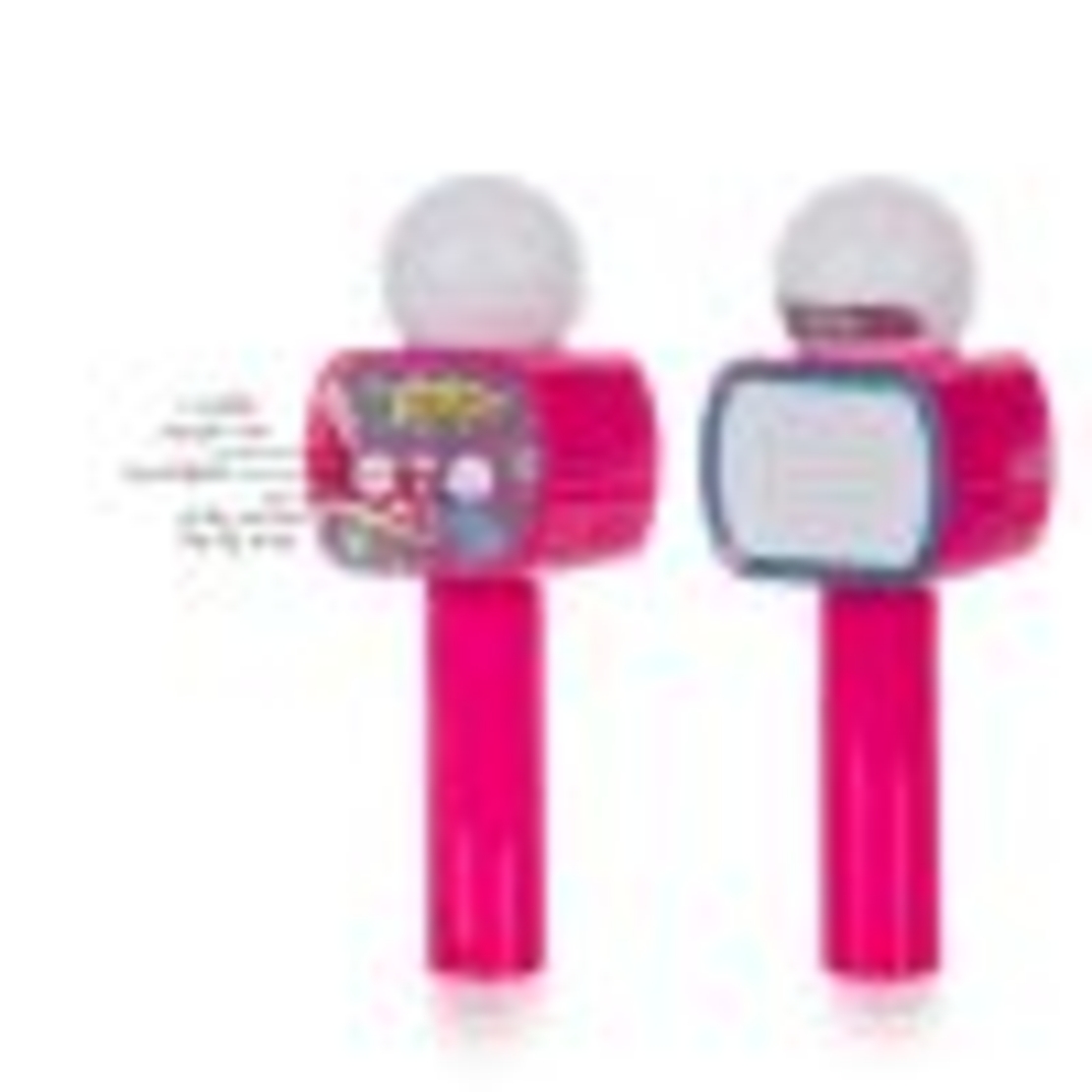 ميكروفون وردي