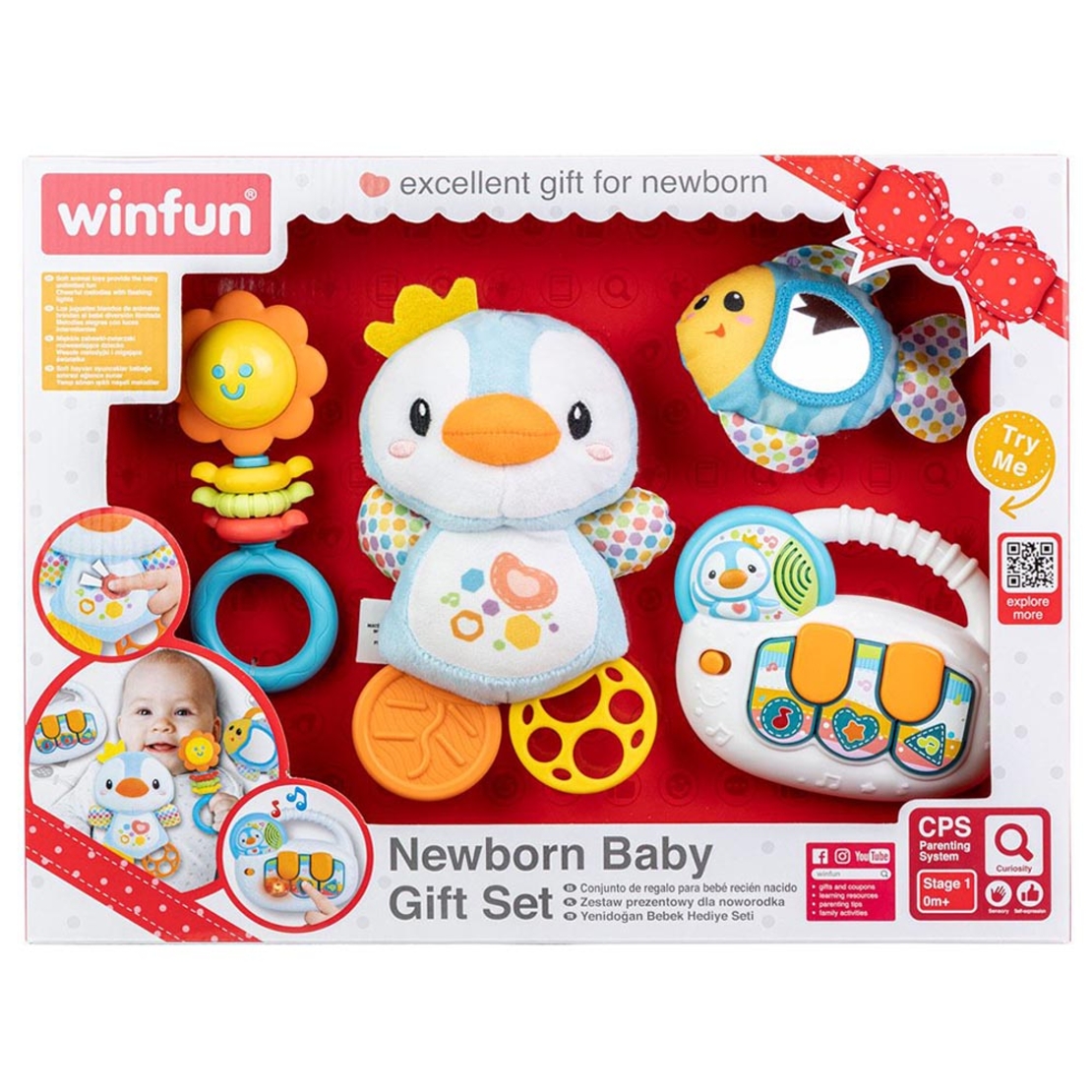 סט מתנה לתינוק -WINFUN - -