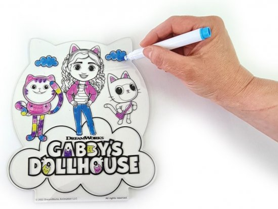 מנורת LED לצביעה מבית Gabbys Dollhouse