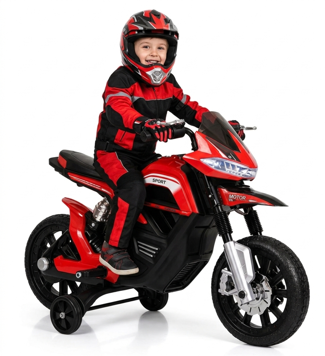 אופנוע ממונע לילדים דגם קאוואסקי Sport –6V