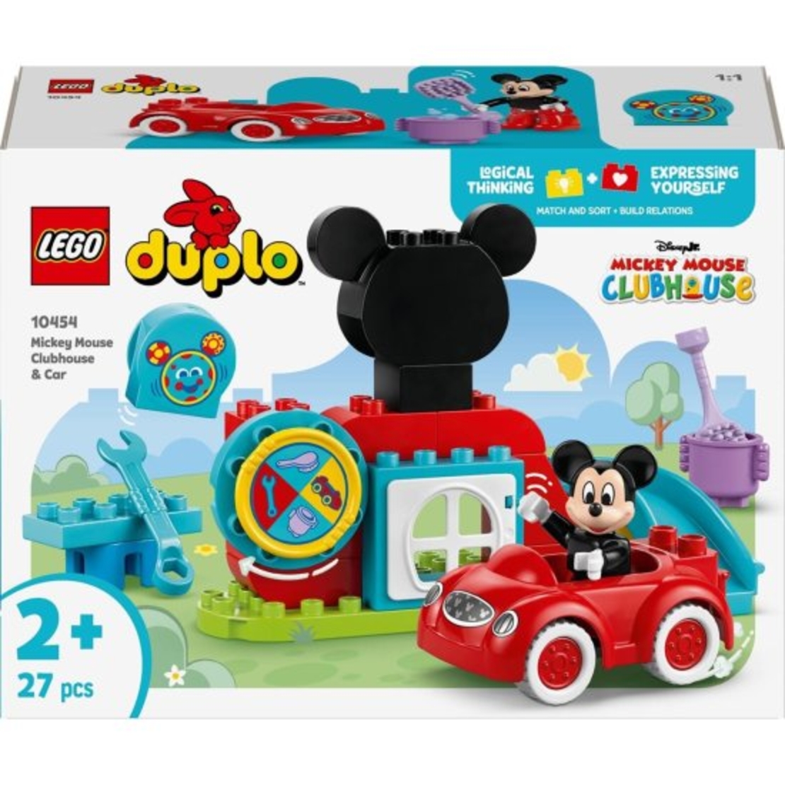 نادي ميكي ماوس والسيارة 10454 LEGO DUPLO Disney