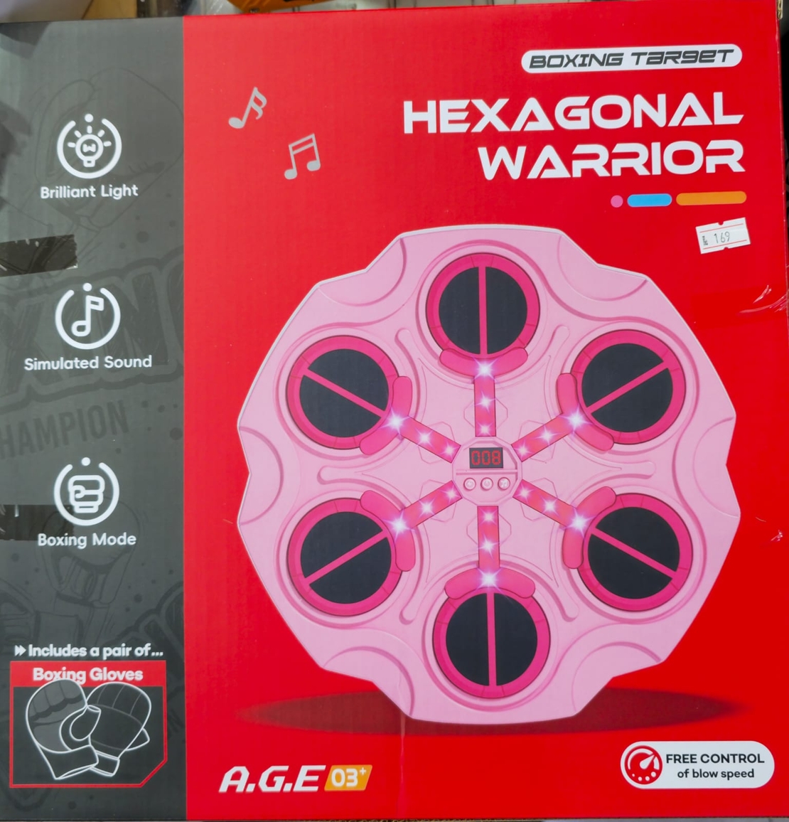 ملاكمة BOXING Hexagonal Warrior - PINK