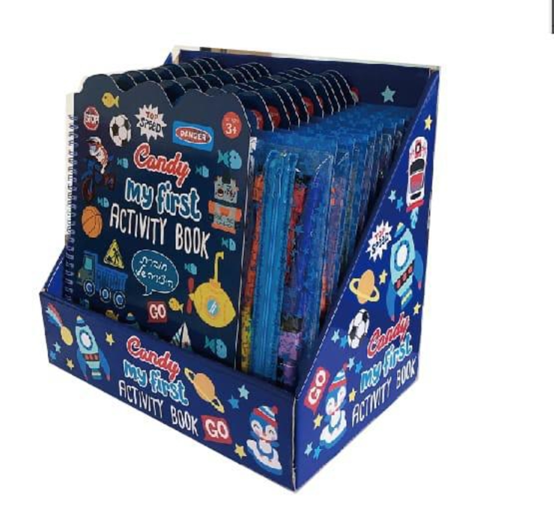 חוברת יצירה CANDY - MY FIRST ACTIVITY BOOK