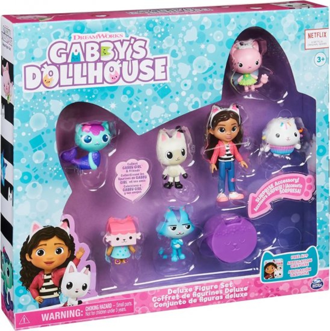 בית הבובות של גבי - סט דמויות דלוקס Gabby's Dollhouse