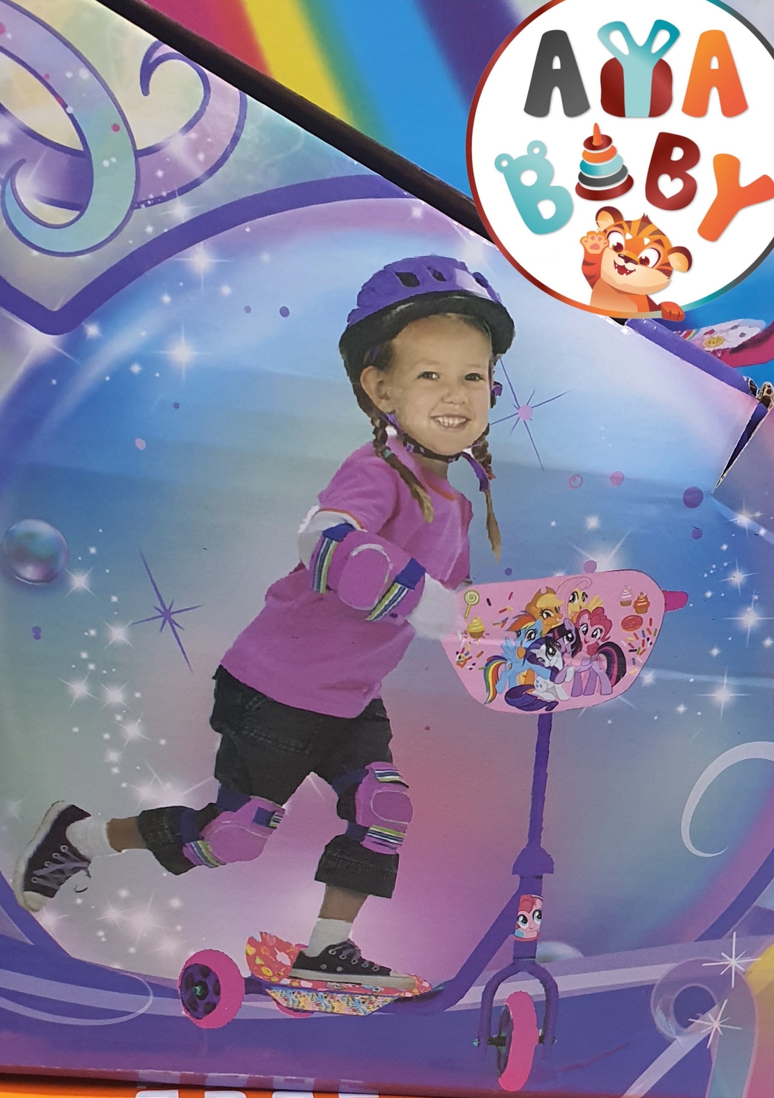 سكوتر 3 عجلات LITTLE PONY