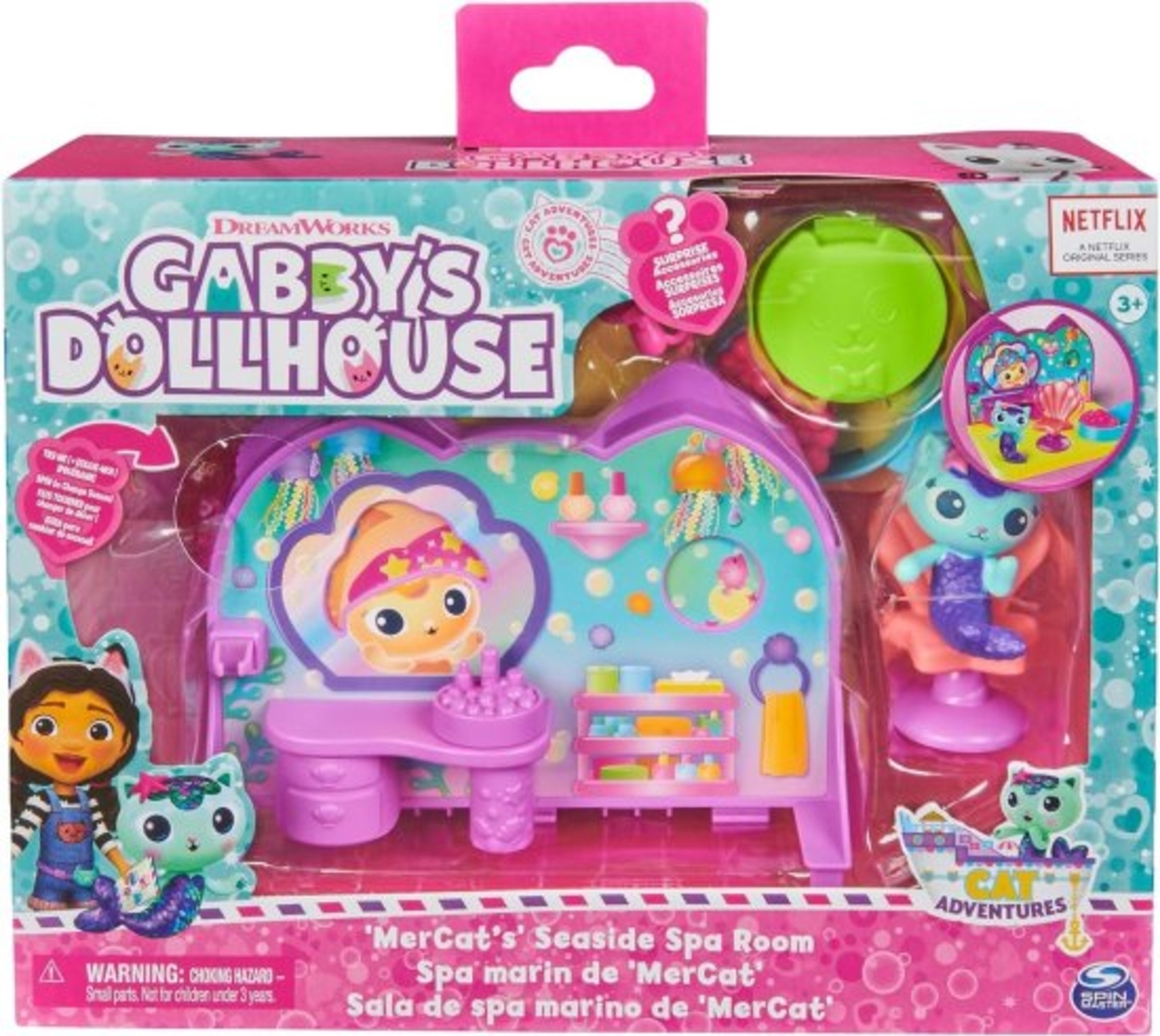בית הבובות של גבי - חדר ספא דלוקס Gabby's Dollhouse -