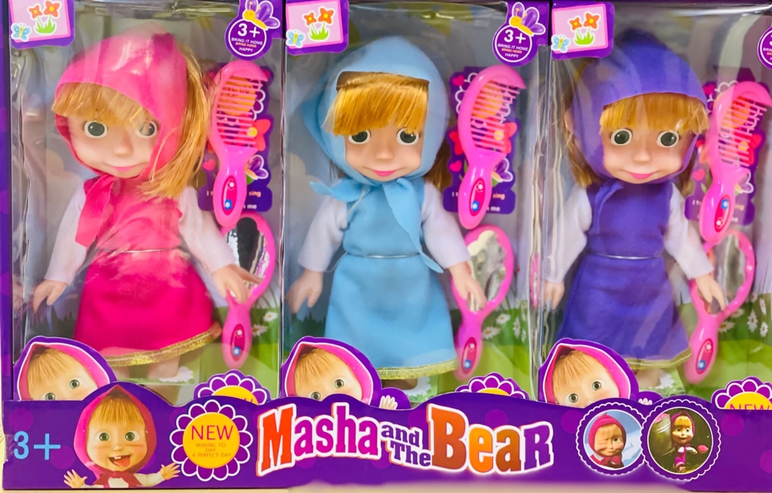 دمية ماشا والدب 30cm