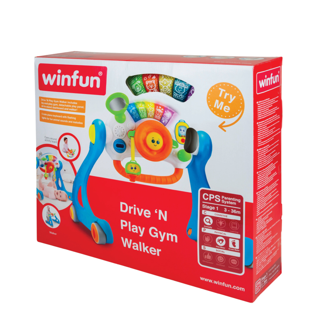 אוניברסיטה לפעוטות 5 ב-1 winfun מרכז פעילות רב תכליתי