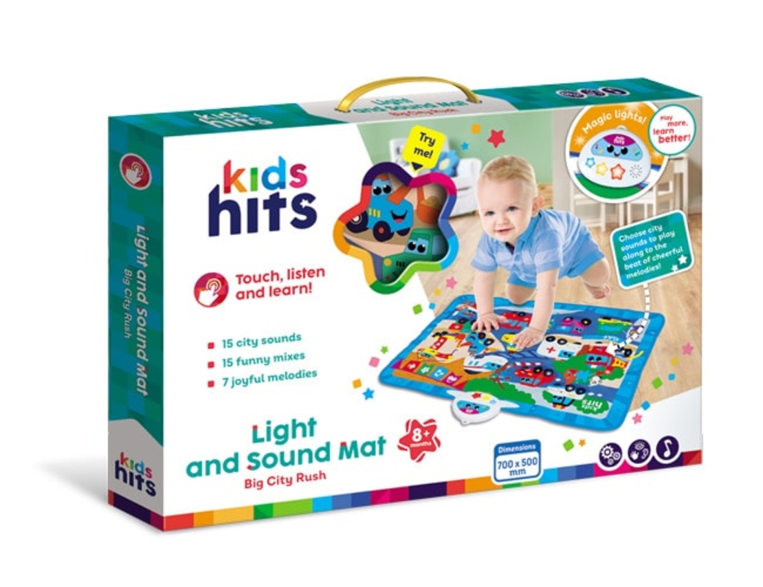 משטח אורות וצלילים – העיר הגדולה שלי