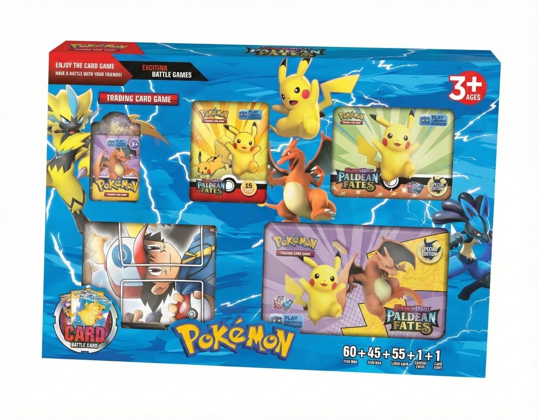 מארז קלפים מפואר פוקימון