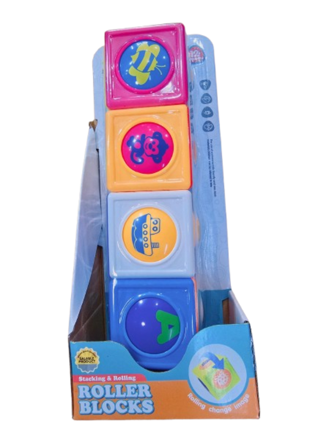 קוביות כדור מסתובב לתינוק לפיתוח מיומנות מוטורית