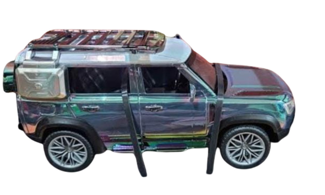 מכונית ברזל על שלט  בעיצוב Land Rover Defender