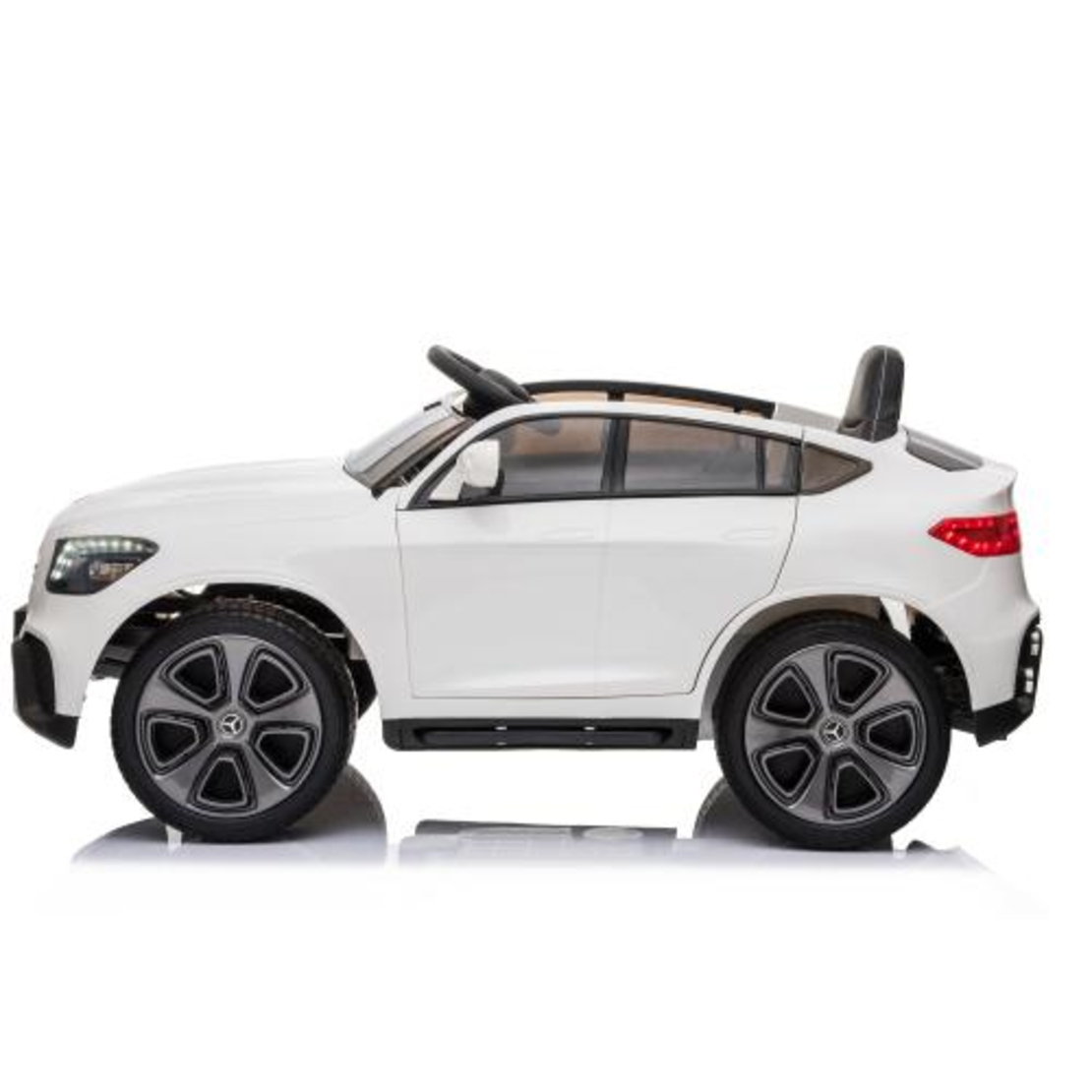 גיפ מרצדס  12V - לבן - MERCEDES