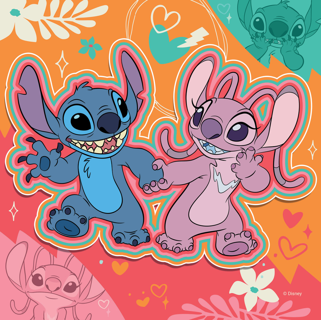3 ألغاز ستيتش مكونة من 49 قطعة Stitch