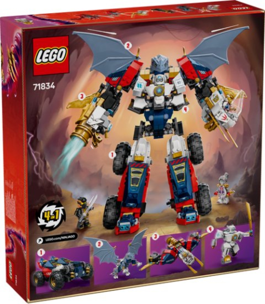 ليجو LEGO Ninjago 71834 Zane