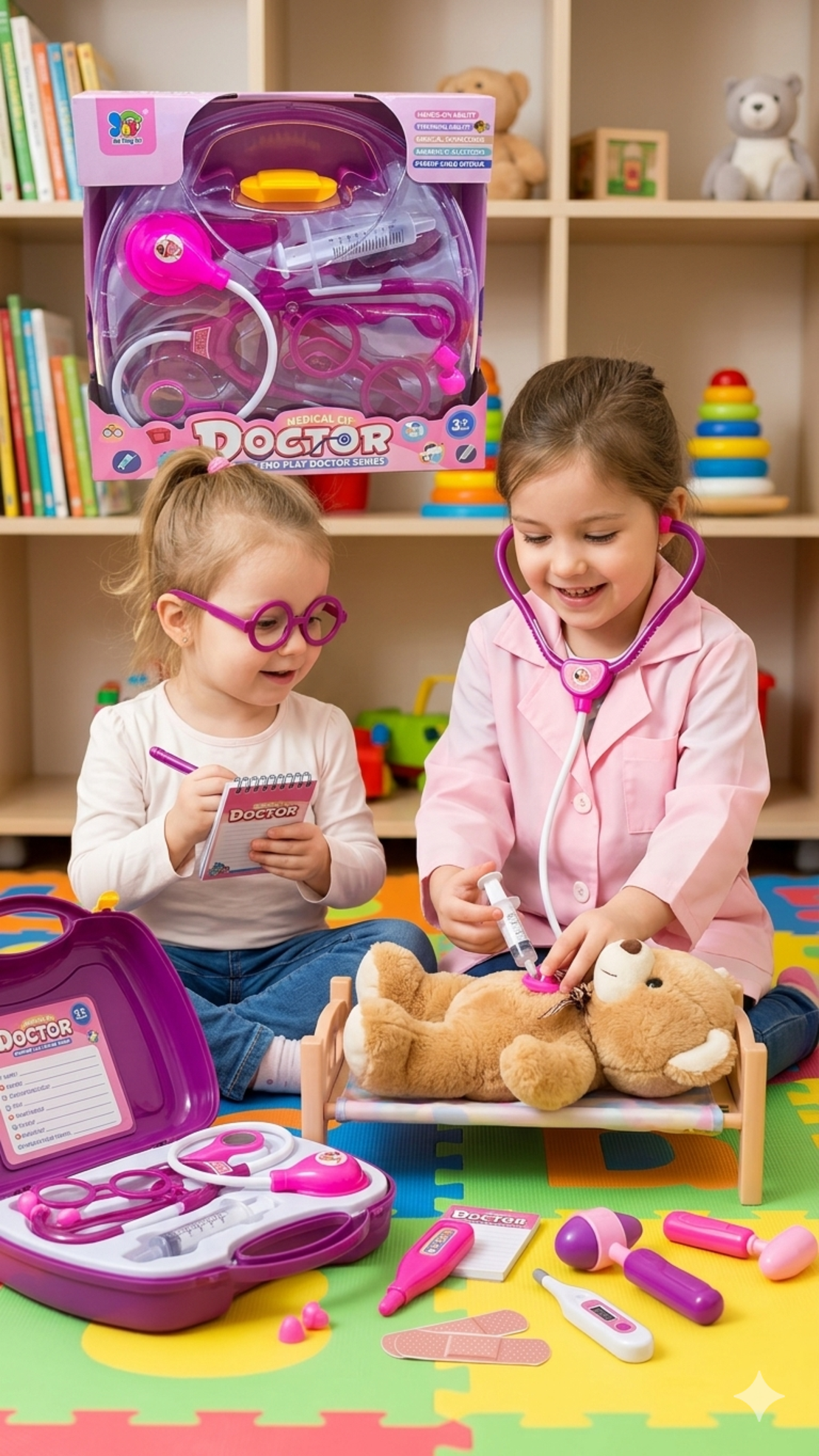 ערכת רופא -ורוד