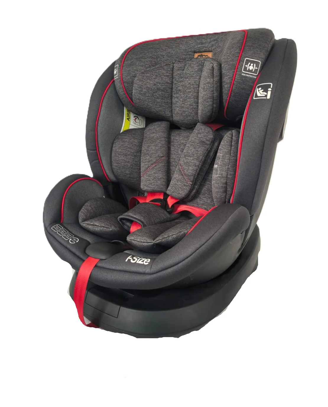 מושב בטיחות לרכב לילדים עם LED (ISIZE)