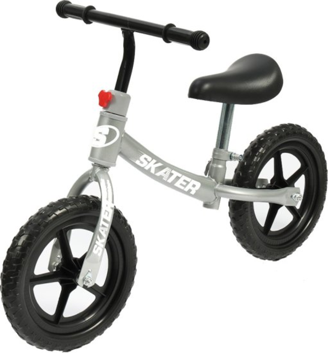 צבע כסף - SKATER EASY WAY – אופני איזון ודחיפה דינמיים בעיצוב זהב או כסף לילדים צעירים (גילאי 2–5)!