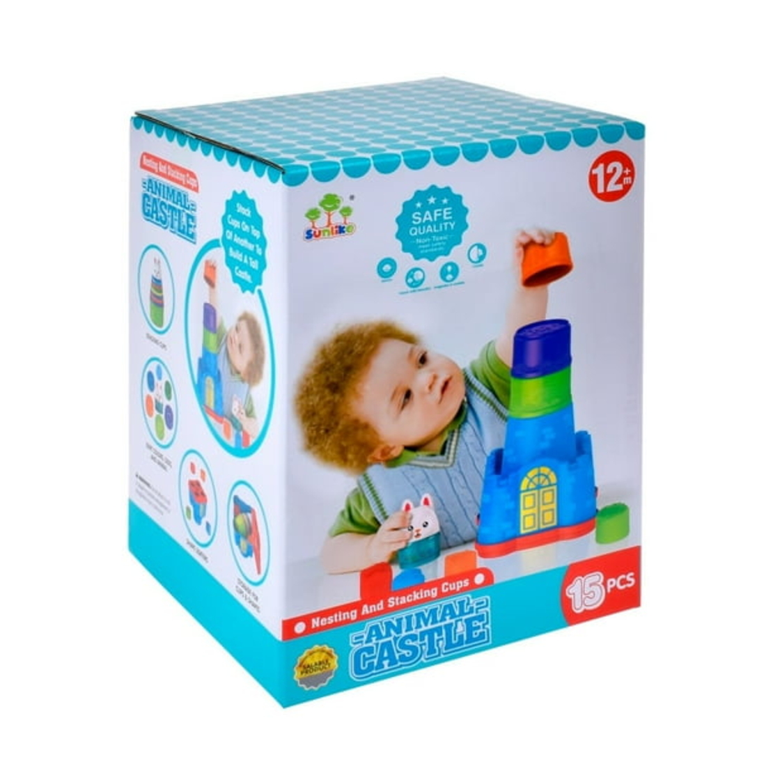 מגדל כוסות שפן 10 קומות