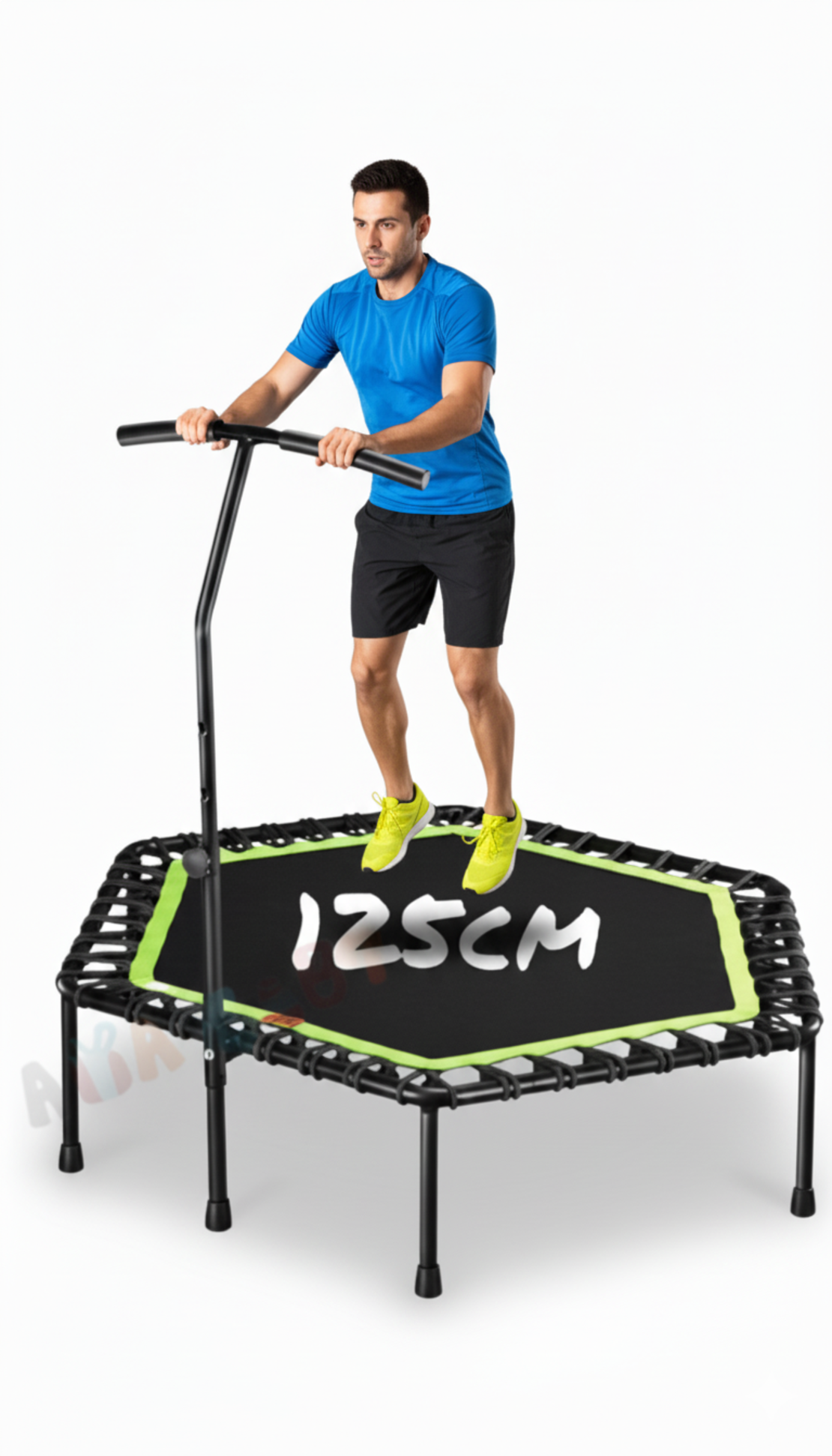 טרמפולינה עם ידית 1.25 מור