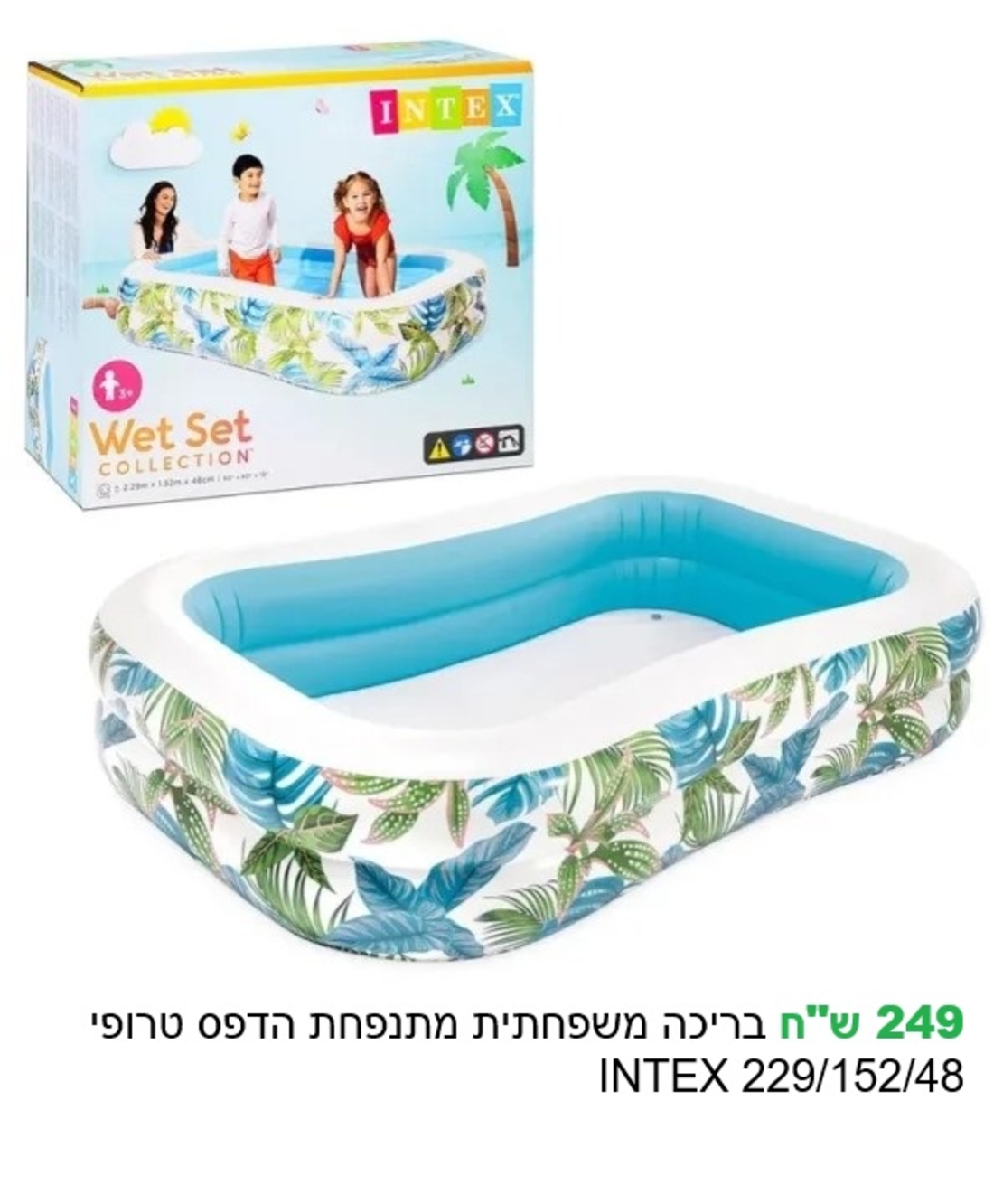מגוון בריכות ומוצרי קיץ