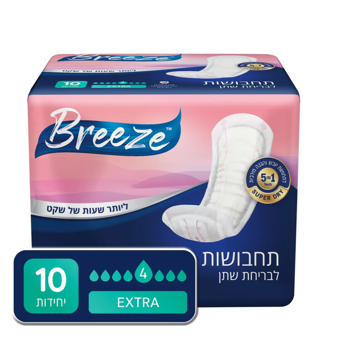 Breeze - תחבושות לבריחת שתן אקסטרה