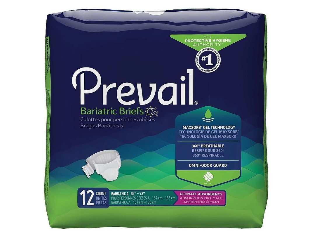 חיתול Prevail מידה XXL כמות 12 יחידות