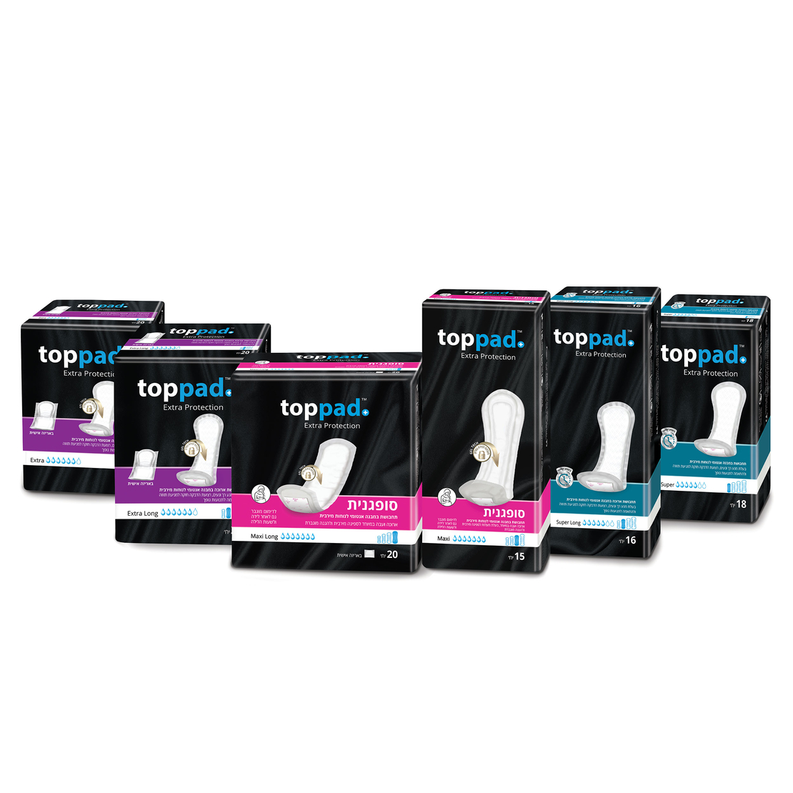 TOPPAD סופר 18 יחידות