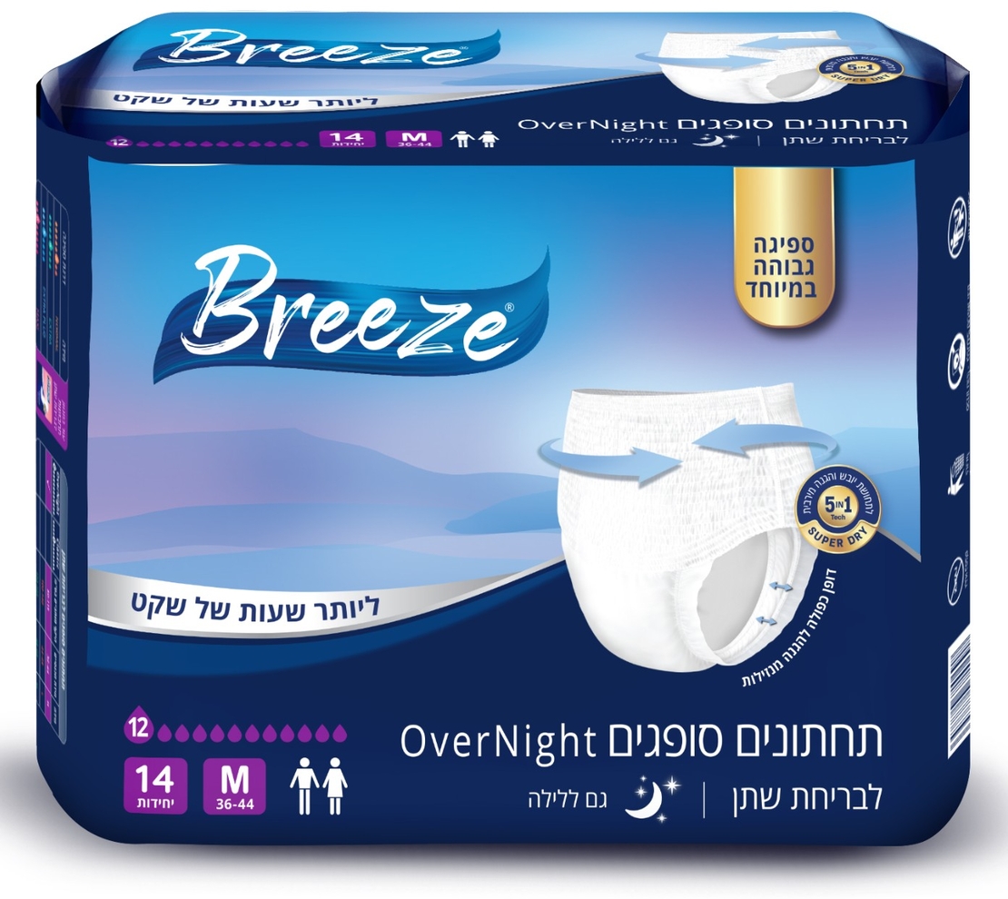 תחתון BREEZE overnigth -  M