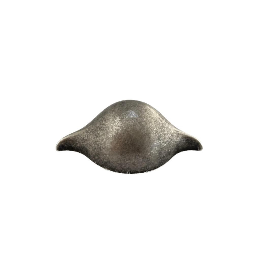 ידית כונכיה צבע כסף עתיק