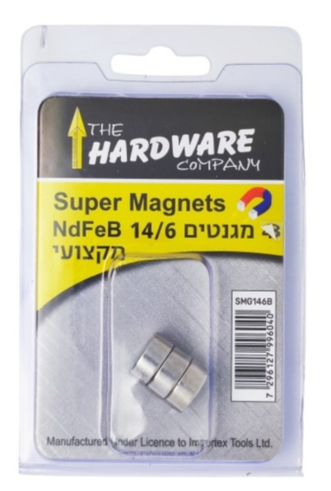 3 מגנטים 14/6 מ