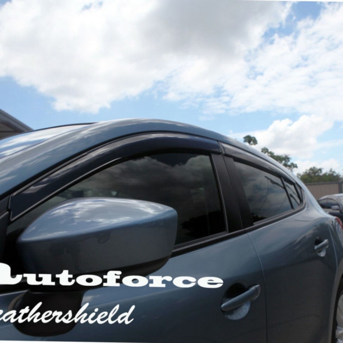 מגני רוח בהדבקה מבית Falcon עבור מאזדה 3 2013-2018