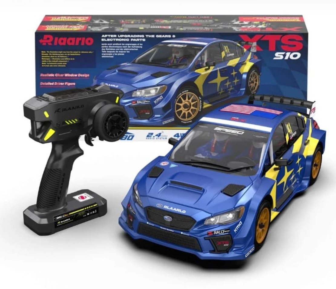 מכונית ראלי דריפט – Rlaarlo SUBARU IMPREZA STI XTS-S10 Rally Brusheless 4WD 1/10