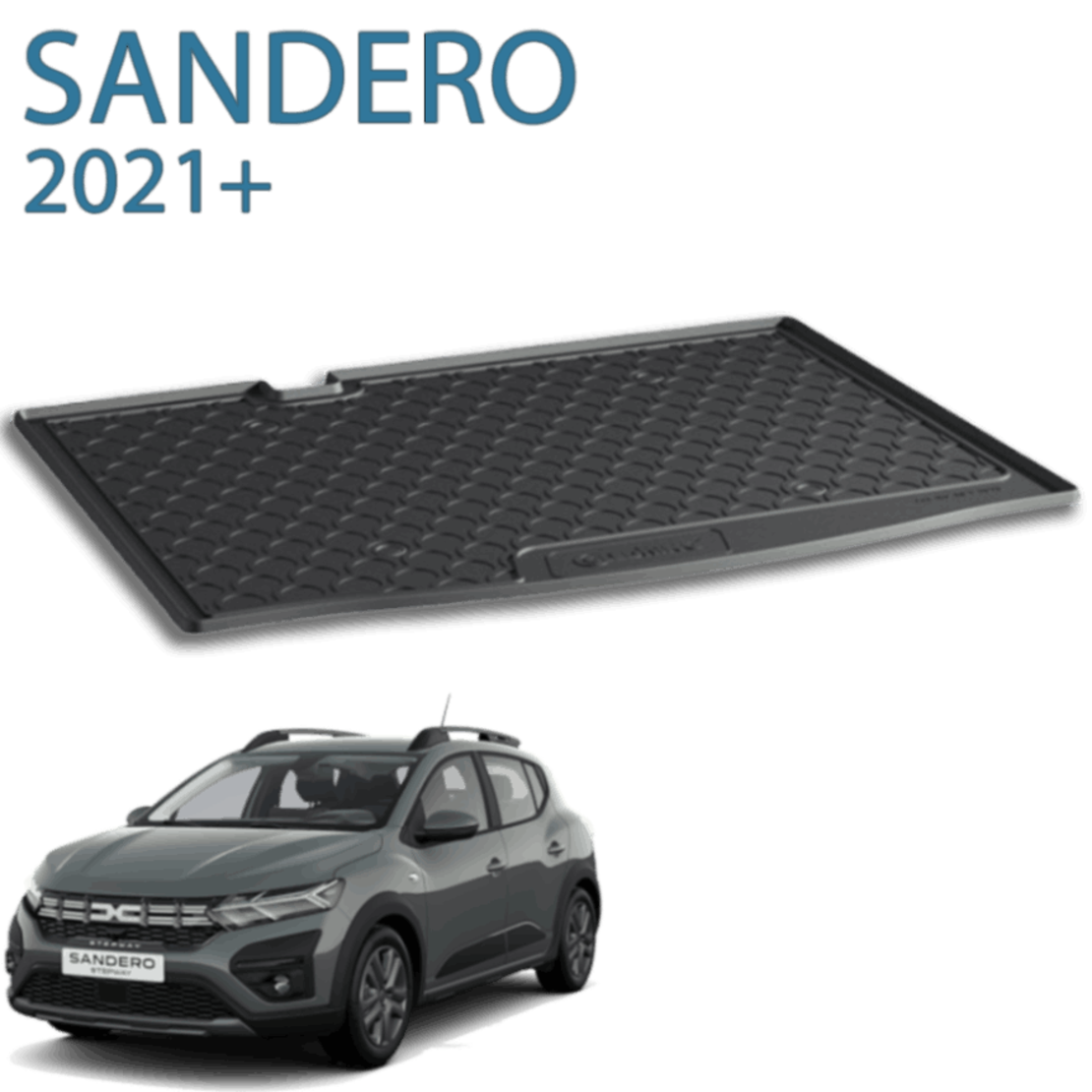 שטיח תא מטען מבית Gledring עבור דאצ'יה סנדרו 2021+
