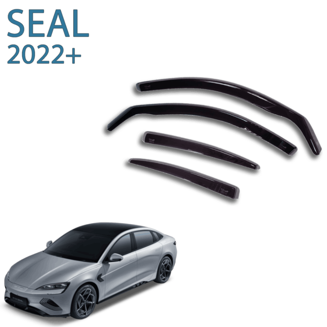 מגני רוח בהשחלה מבית HEKO עבור  Byd Seal שנת 2022+