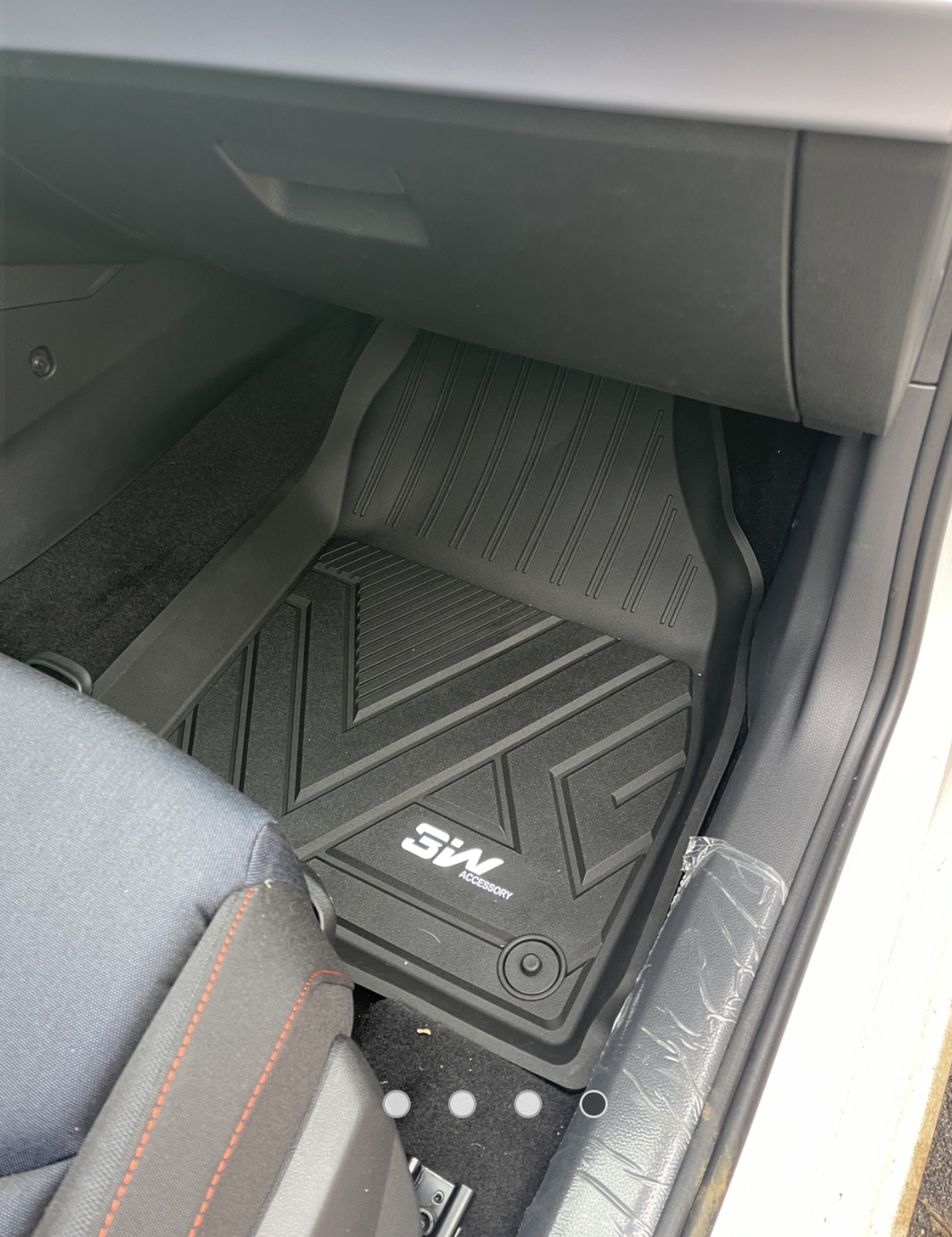 שטיחי 3w עבור פולקסוואגן גולף GTI 2019 ומעלה