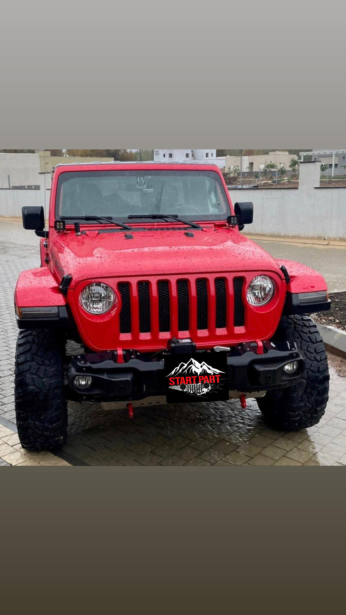 פנסי לד לכנפיים ל JLרנגלר JEEP מעל 2019+