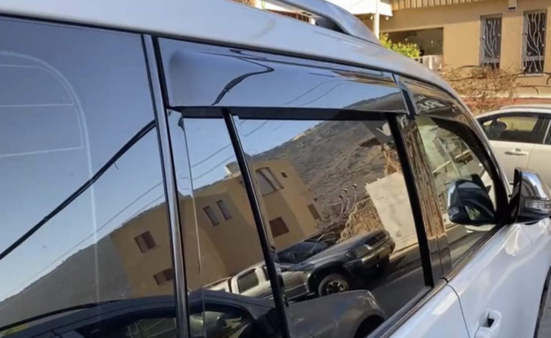 מגני רוח הדבקה falcon ל2013-2017 טויוטה לנד קרוזר פראדו