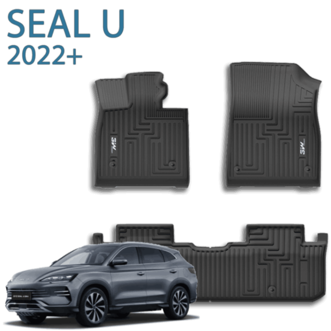 שטיחי 3W עבור BYD Seal U משנת 2022+