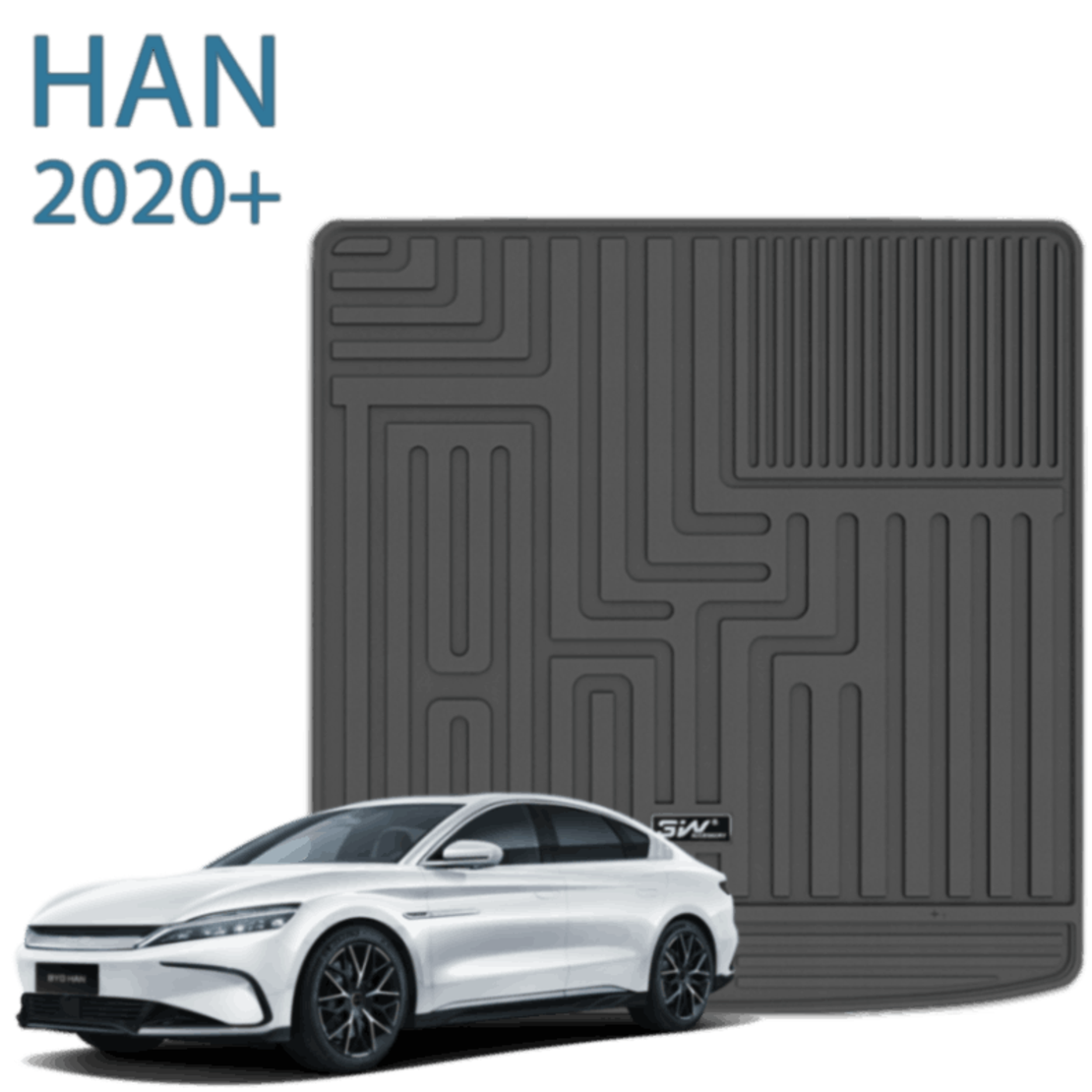 שטיח תא מטען מבית 3W עבור BYD HAN שנת 2020+